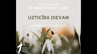 13.03.2022. Āgenskalna draudzes dievkalpojuma tiešraide