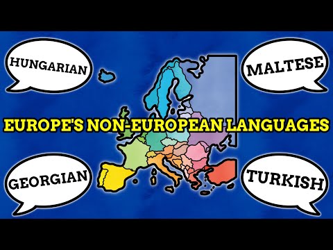 What 4 European languages are not Indo European?