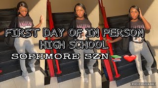 FIRST DAY OF HIGHSCHOOL GRWM (SOPHOMORE YEAR)