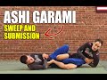 Ashi Garami: Sweep and Achilles Lock (No Gi BJJ)