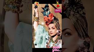 Hoje Carmen Miranda, pequena notável deixou saudades!#shorts #carmenmiranda#famosas #saudade#short