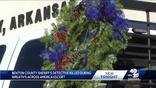 Benton County Sheriff's detective dies during Wreaths Across America escort