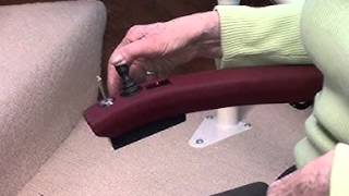 Handicare curved Stairlift video: by Aarding India Stairlifts