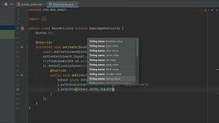 how to send mail using coding make a application in Android studio and send mail