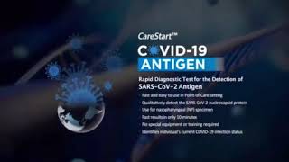 CareStart rapid antigen test procedure