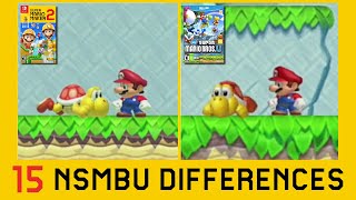 15 Differences Between New Super Mario Bros. U and Super Mario Maker 2