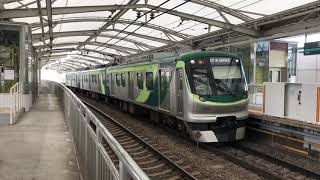 東急新7000系 7107F江田駅発車