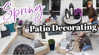 Spring Patio Decor 2022 / Spring Outdoor Clean & Decorate With Me + Garden Update