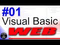 V2 01 VISUAL BASIC 2008   Tutorial (  Creating Web Site )