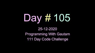 Rendering HTML page in Flask project | 111 Day code Challenge | Programming with Gautam