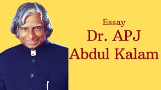 Dr. APJ Abdul Kalam - Essay