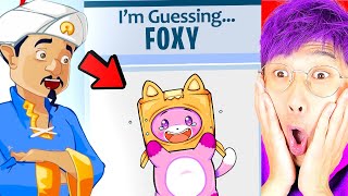 Can AKINATOR Guess LANKYBOX!? (HE READ OUR MINDS!)