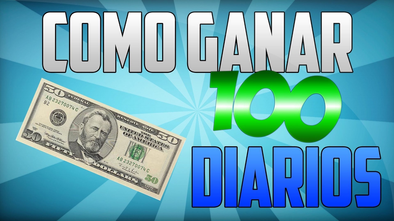 COMO GANAR 100 DOLARES DIARIOS GRATIS 2017 Y SORTEO - YouTube