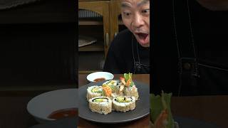 絶品！花咲ガニ太巻き❗ Excellent! Crab roll 优秀产品！螃蟹卷