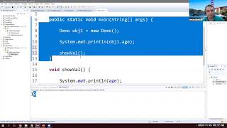 Java Static Keyword Tutorial for Beginners using Eclipse