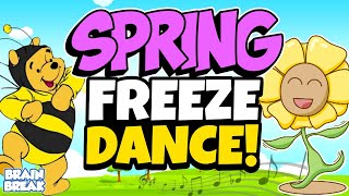 Spring Freeze Dance | Brain Break | Just Dance | GoNoodle Inspired