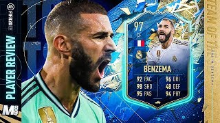 トッツ・ベンゼマ選手レビュー | 97 トッツ・ベンゼマ レビュー | FIFA 20 アルティメット チーム