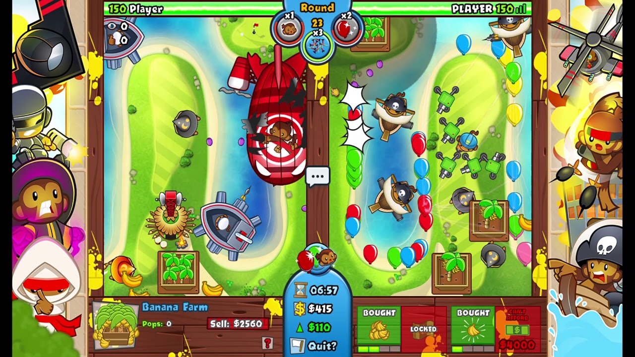 Bloons TD Battles Game Play - YouTube