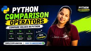 Comparison Operators in Python | Python Tutorial for Beginners
