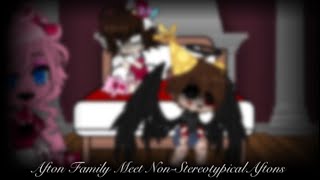 Afton Family Meet The Non-Stereotype Aftons | FNAF | My AU | GC