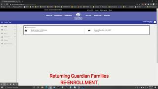 Returning Re-enrollment Tutorial