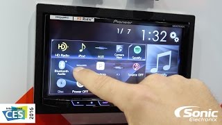 Pioneer AVH-X Headunits New Features | CES 2016