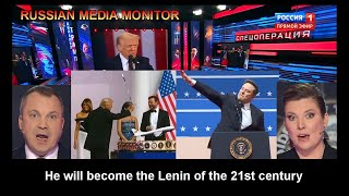 Russian state TV compares Trump to Lenin