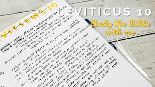 Bible Study on Leviticus 10 | Study the Whole Bible with Me