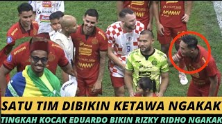 JADI ABANGAN JAKARTA! MOMEN KOCAK EDUARDO BIKIN NGAKAK USAI PERSIJA KALAHKAN PERSITA DI STADION JIS