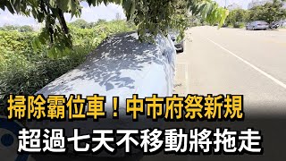 路邊車格變私有停車位？　台中新規：停超過「這時間」就拖吊－民視新聞