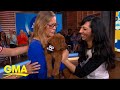 Former nurse with Parkinson's disease surprised with service dog l GMA