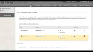 Creating Test Exceptions