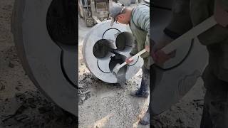 This technique of cutting the inner part of the stone is very simple and effective