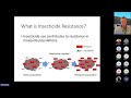 Special Topic Webinar-Introduction to Insecticide Resistance in Mosquitoes