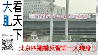 北京四通橋反習第一人現身！｜大肥看天下｜2022年10月14日 ( 002 )