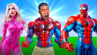 Adopted By SPIDERMAN FAMILY In GTA 5!