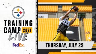 Pittsburgh Steelers Training Camp Live: July 29