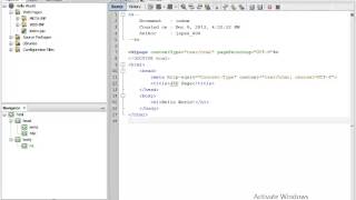 How to Create New JSP Project on NetBeans IDE