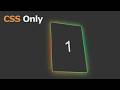 CSS Only Gradient Border Effect  |  Gradient Border