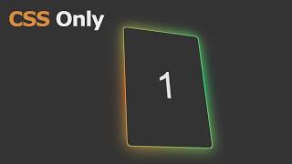 CSS Only Gradient Border Effect | Gradient Border