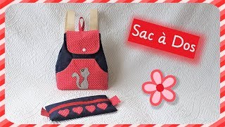 Couture Madalena Coudre Un Petit Sac à dos Pour Enfant