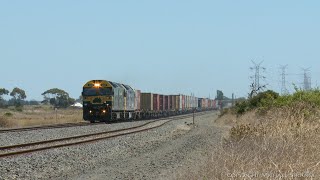 7902V Pacific National Mildura Containers (27/1/2021)  - PoathTV Australian Trains \u0026 Railways