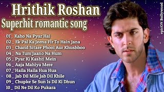 Hrithik Roshan | Hrithik Roshan romantic song | 90s Bollywood hit songs | jukebox Hindi song