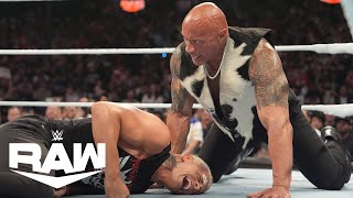 The Rock, Roman Reigns Abuse Cody Rhodes & Seth Rollins | WWE Raw Highlights 4/1/24 | WWE on USA