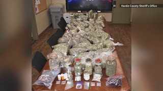 Hardin County business owner arrested after search uncovers over 50 pounds of marijuana