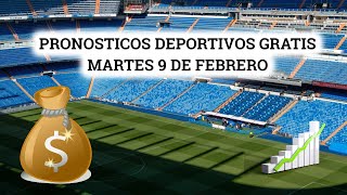 Pronostico deportivo gratis para hoy martes 9 de febrero-pronosticos futbol