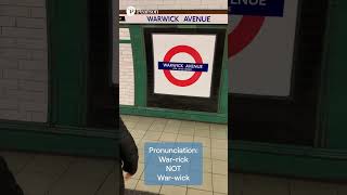 How to pronounce London Underground station names - Bakerloo Edition