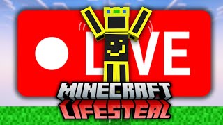 Minecraft LIFESTEAL BUT Viewers CONTROL ME! 🔴LIVE🔴