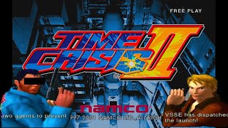 【タイムクライシス2】20年前のPS2名作ガンシューをガンコンでプレイ【Time Crisis 2】