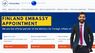 How to Schedule Appointment in VFS Global Finland Embassy